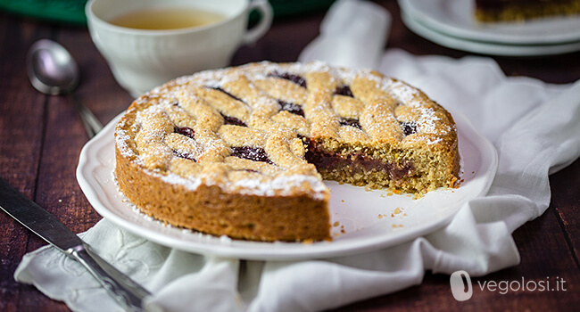 linzer torte vegana