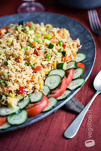 Nasi goreng - Riso fritto indonesiano