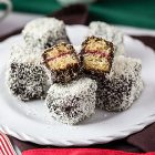 Lamington vegan - Dolce australiano