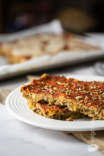 Pizza di pane raffermo