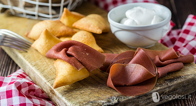 Gnocco fritto vegan senza strutto