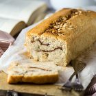 Plumcake vegan senza glutine alle pere e nocciole