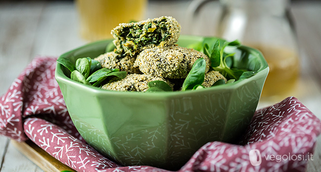 Polpette vegane di bietole e carciofi