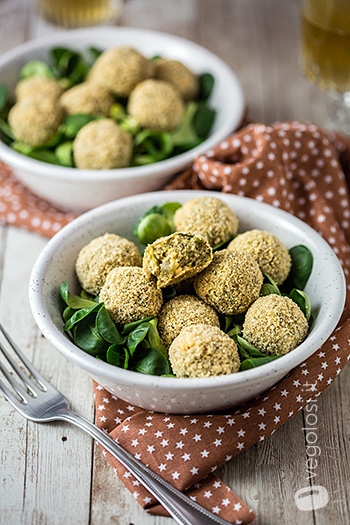 Polpette vegane di asparagi tofu e patate al forno