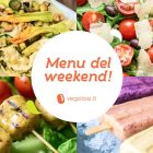 Menu vegano del weekend