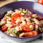 Insalata di cipolle e fagioli alla turca - Piyaz