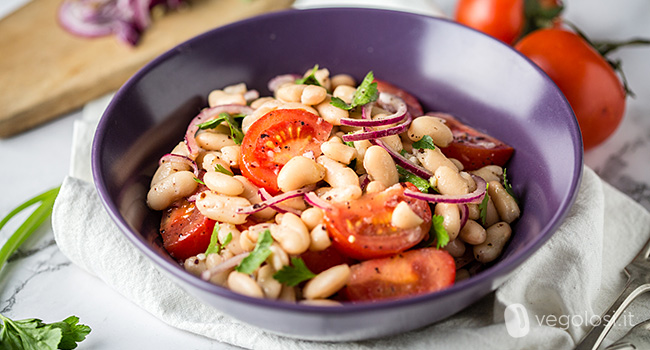 Insalata di cipolle e fagioli alla turca - Piyaz