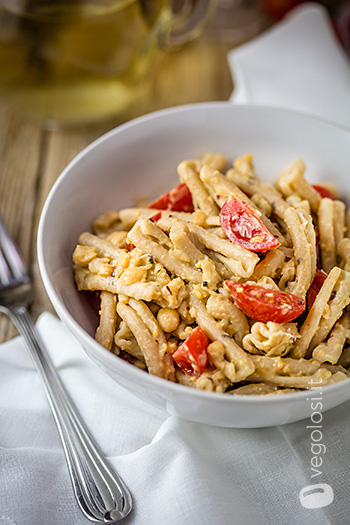 pasta al tonno vegan