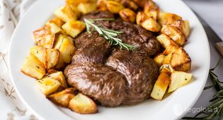 Arrosto succoso di seitan