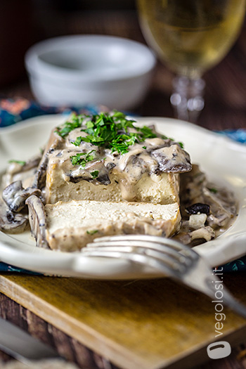 Tofu alla Stroganoff