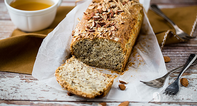 Banana bread vegan in friggitrice ad aria 