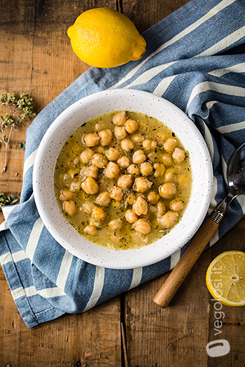 Zuppa di ceci alla greca