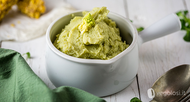 Purè di broccolo romanesco