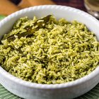 Riso agli spinaci indiano - Palak Pulao