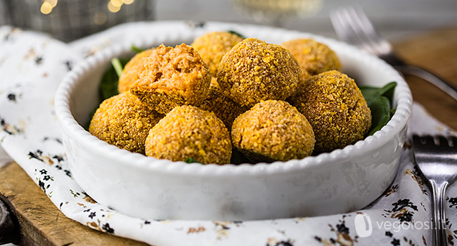 Polpette di cavolfiore alla tahina