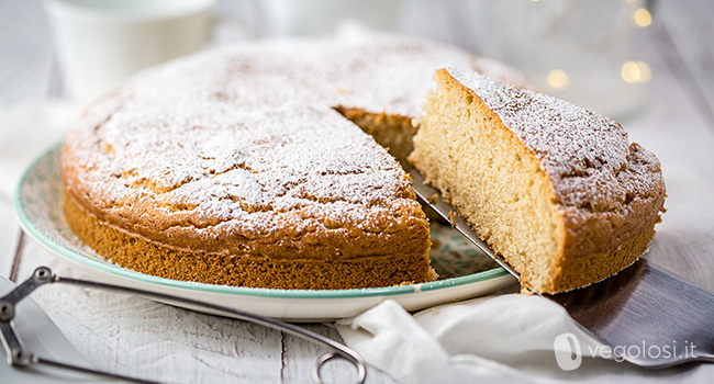 Torta paradiso senza glutine vegan