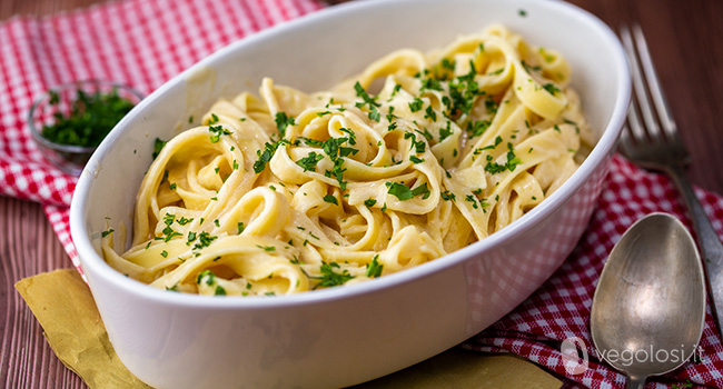 Fettuccine Alfredo vegan