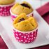 Muffin vegani al vapore mirtilli e limone