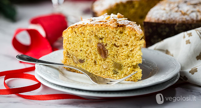 Torta panettone vegan