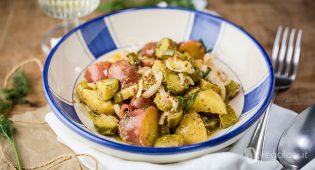 Insalata di patate alla francese