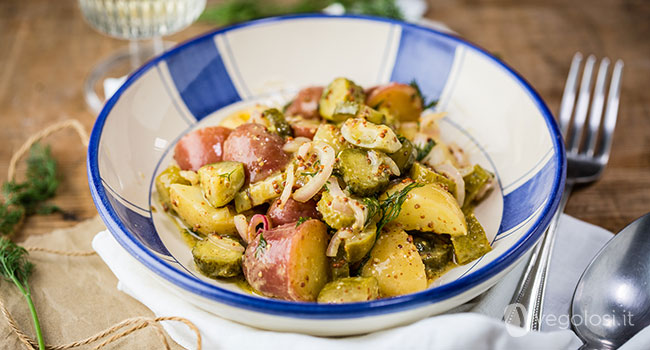 Insalata di patate alla francese