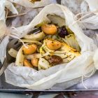 Cartoccio di finocchi e fagioli alla mediterranea