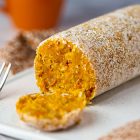 Dolci vegani senza cottura albicocche e mandorle