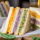 Tramezzini vegan arcobaleno
