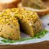 Formaggella di pistacchi e anacardi al basilico