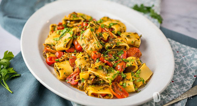 Calamarata al ragù di mare