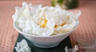 Patatine di carta di riso