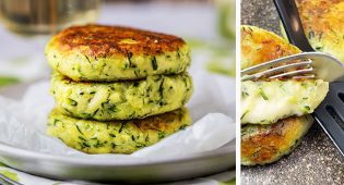 Burger vegani morbidi ripieni di mozzarella vegan