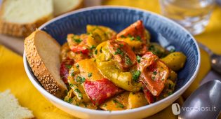 Peperoni alla tahina in agrodolce