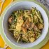 Insalata di cetrioli e patate alle arachidi