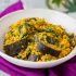 One pot curry di melanzane e lenticchie rosse