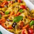 Insalata di pasta con melanzane alla persiana