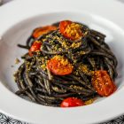 spaghetti nero sesamo
