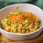 Riso alle carote con miso e sesamo