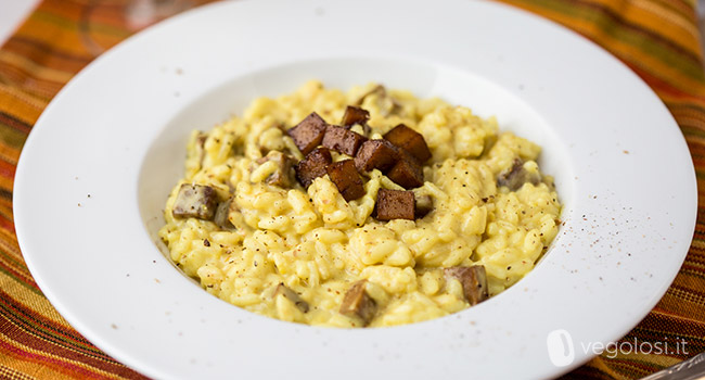 Risotto alla carbonara vegan