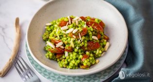 Fregola verde al sapore di mare